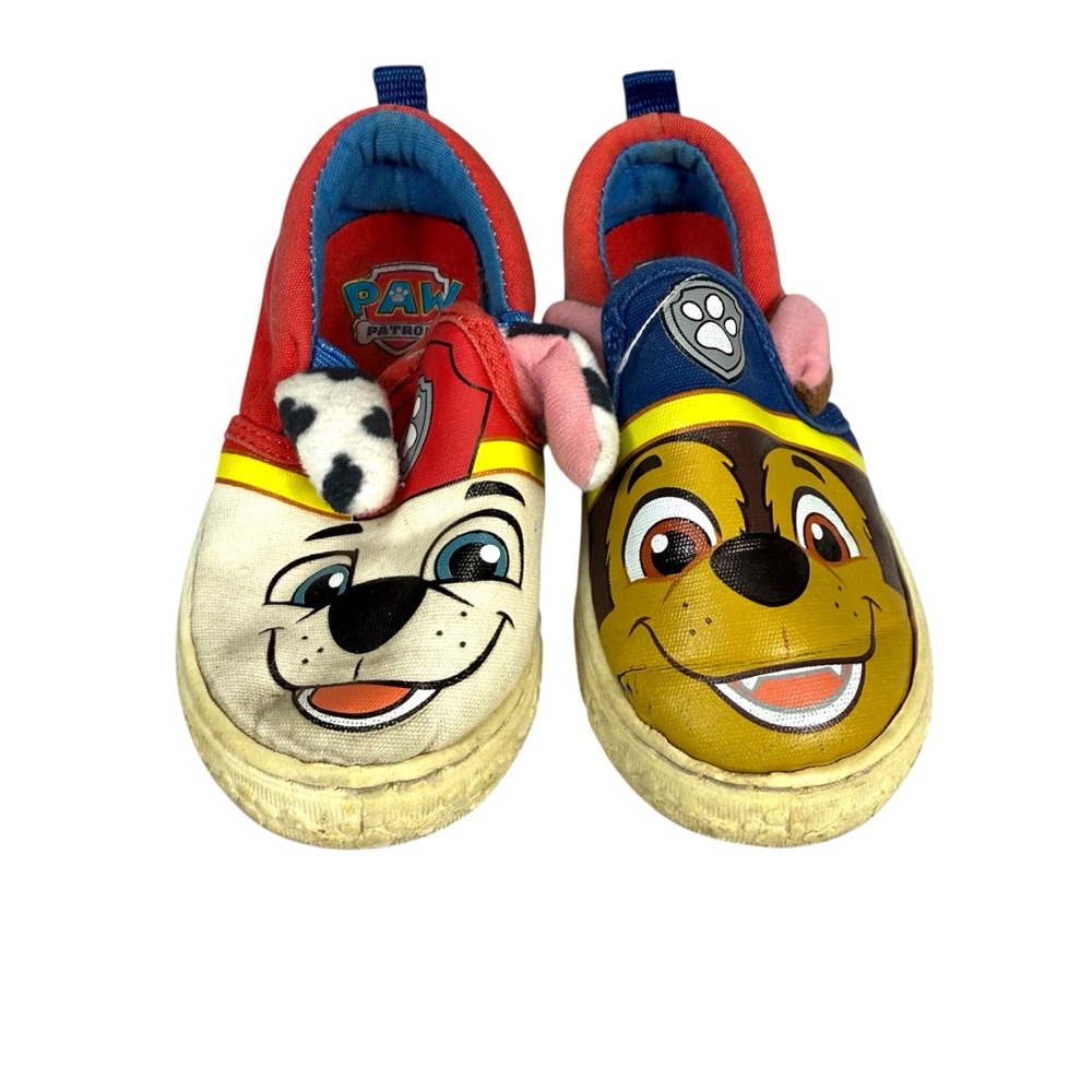 PAW Patrol Toddler Boys Slip-On Sneakers – Marshall & Chase – Size 7